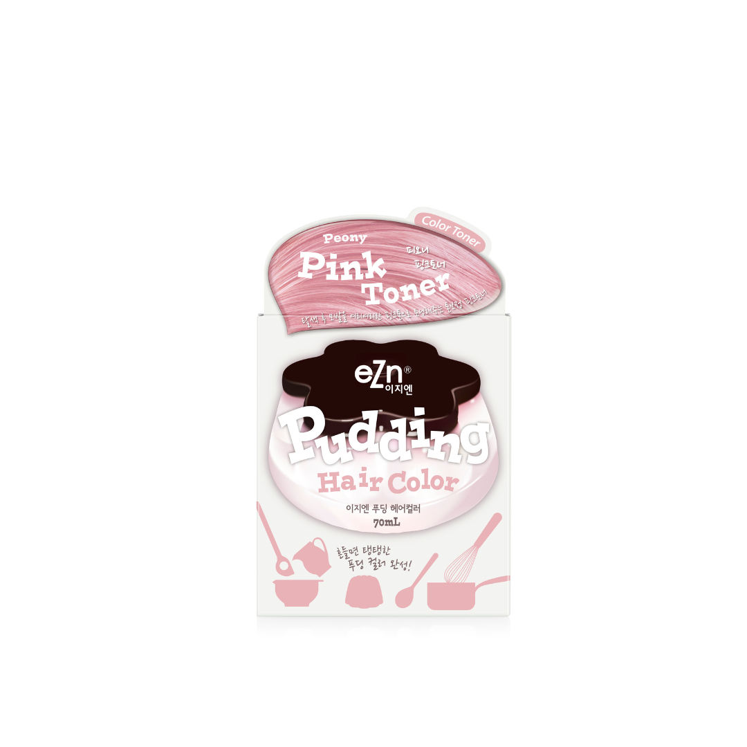 (1+1) Ezn Pudding Hair Color Peony Pink Torner