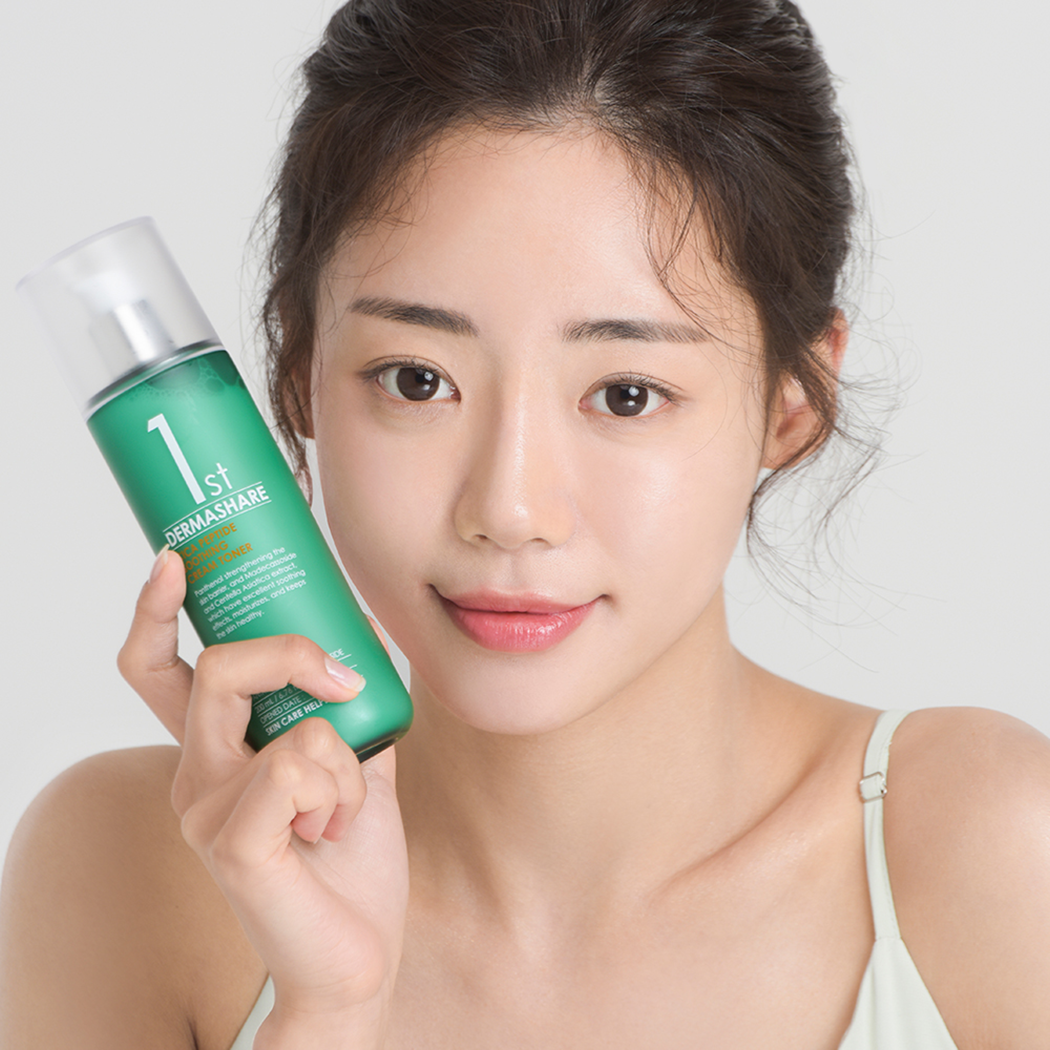 (1+1) Dermashare First Cica Peptide Soothing Cream Toner