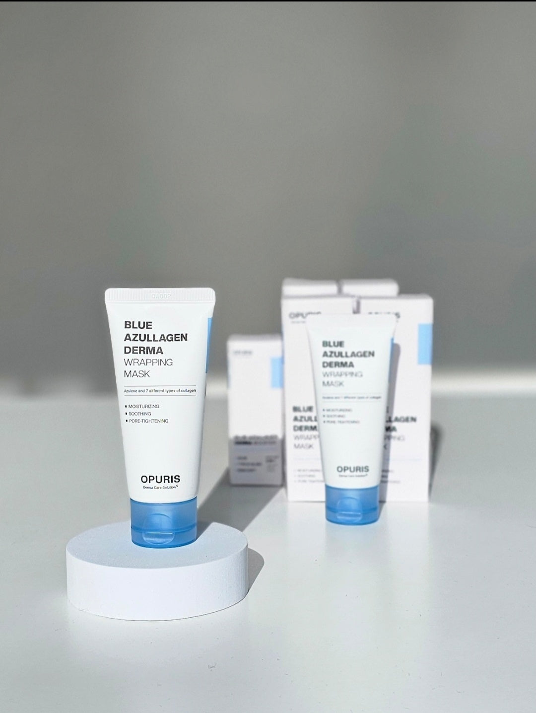 (1+1) BLUE AZULLAGEN DERMA WRAPPING MASK