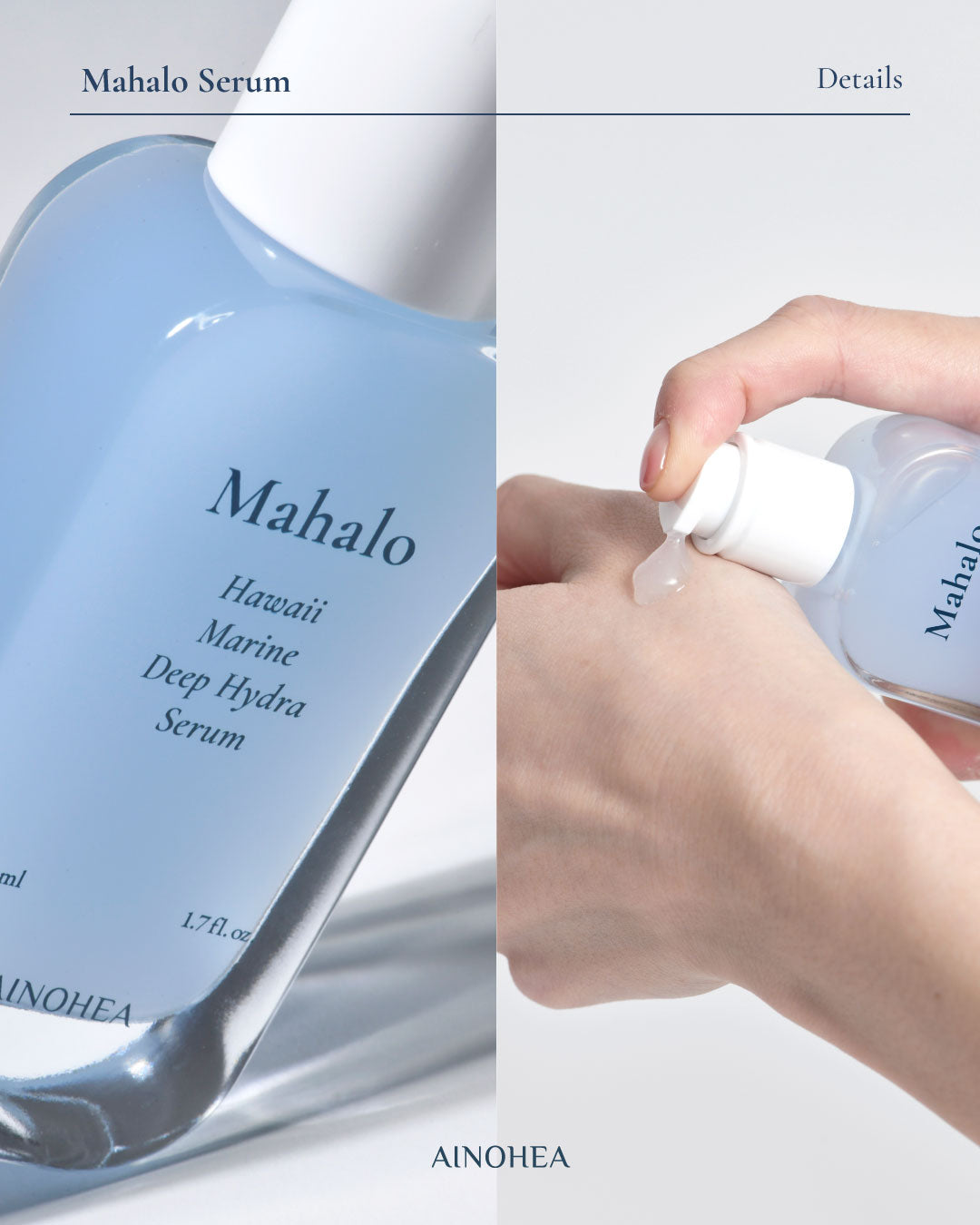 (1+1) Mahalo Hawaii Marine Deep Hydra Serum