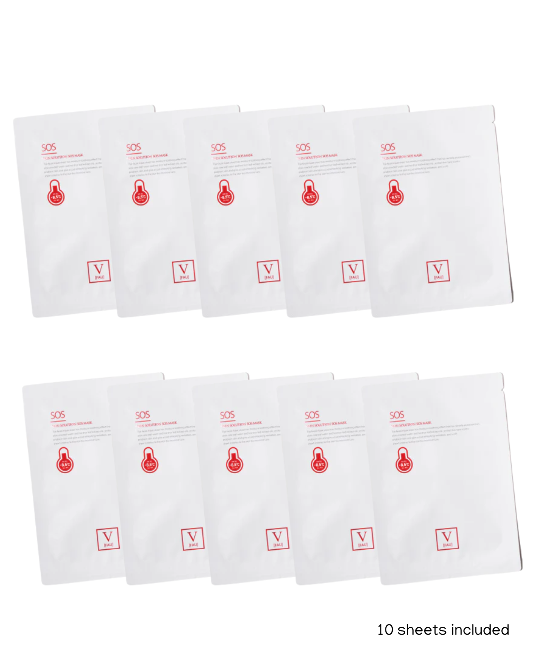 Fau Skin Solution SOS Mask (10ea)