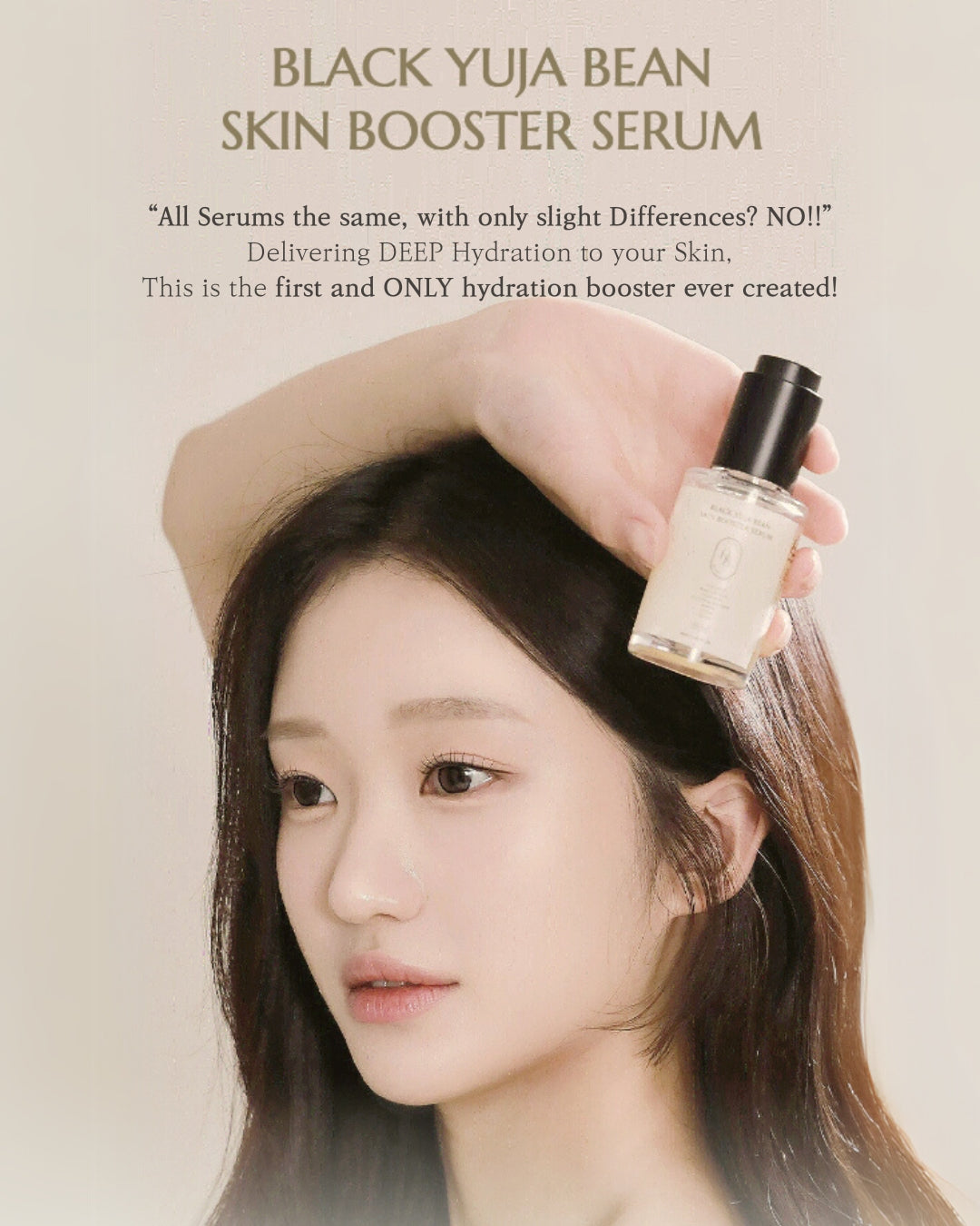 HEVEBLUE Black Yuja Bean Skin Booster Serum