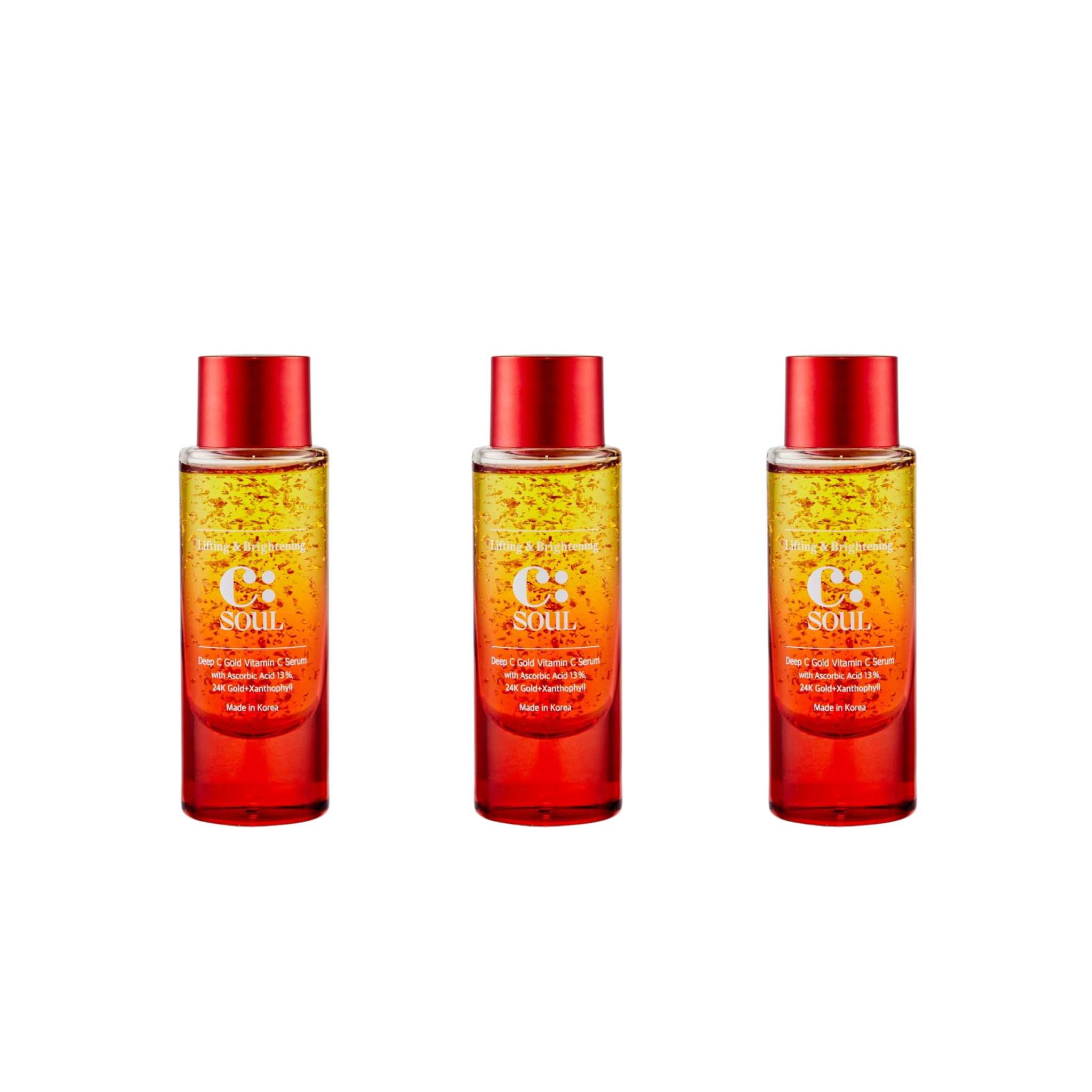 CSoul Deep C Gold Vitamin C Serum Trio