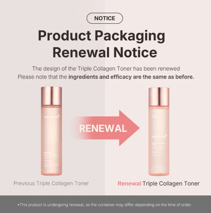 MEDICUBE TRIPLE COLLAGEN TONER 4.0 140ml