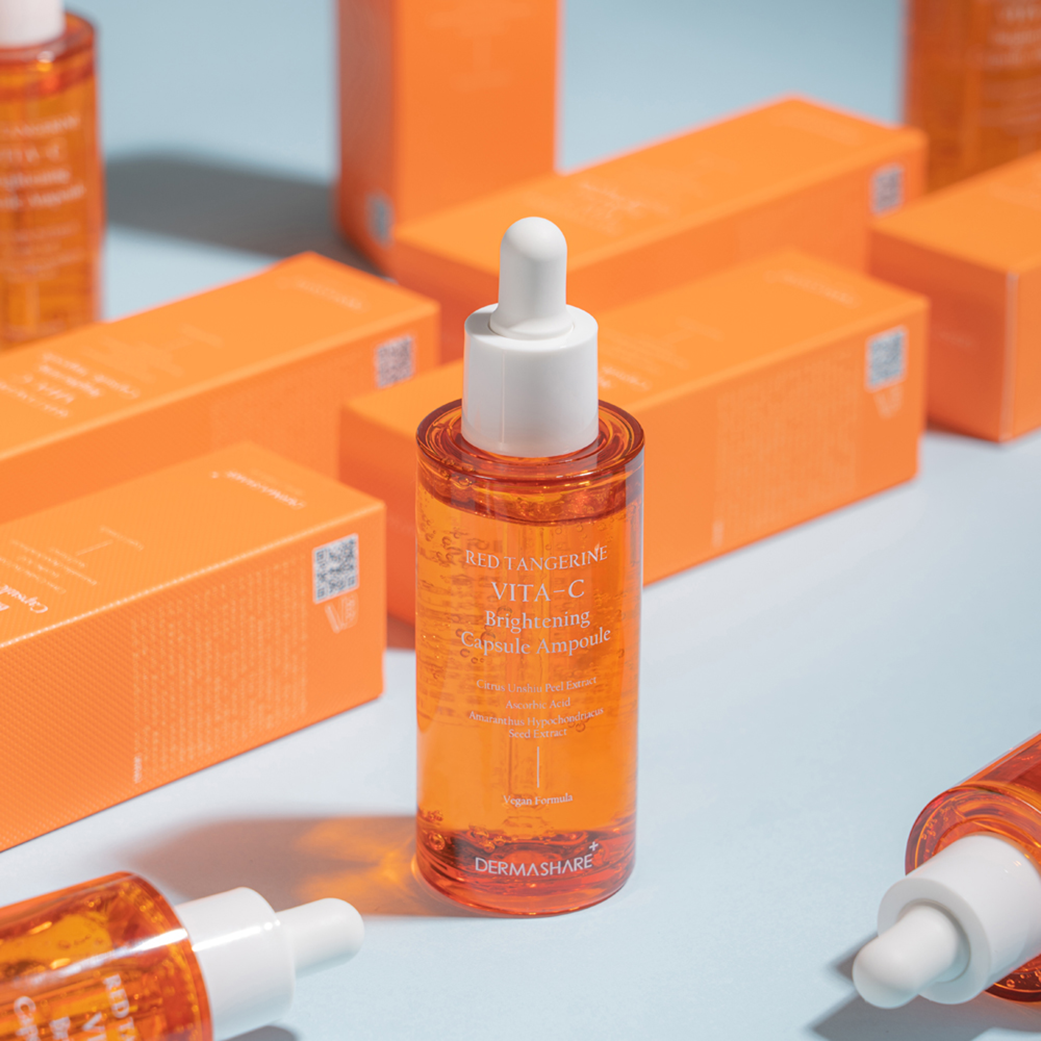 Dermashare Red Tangerine Vita C Brightening Capsule Ampoule