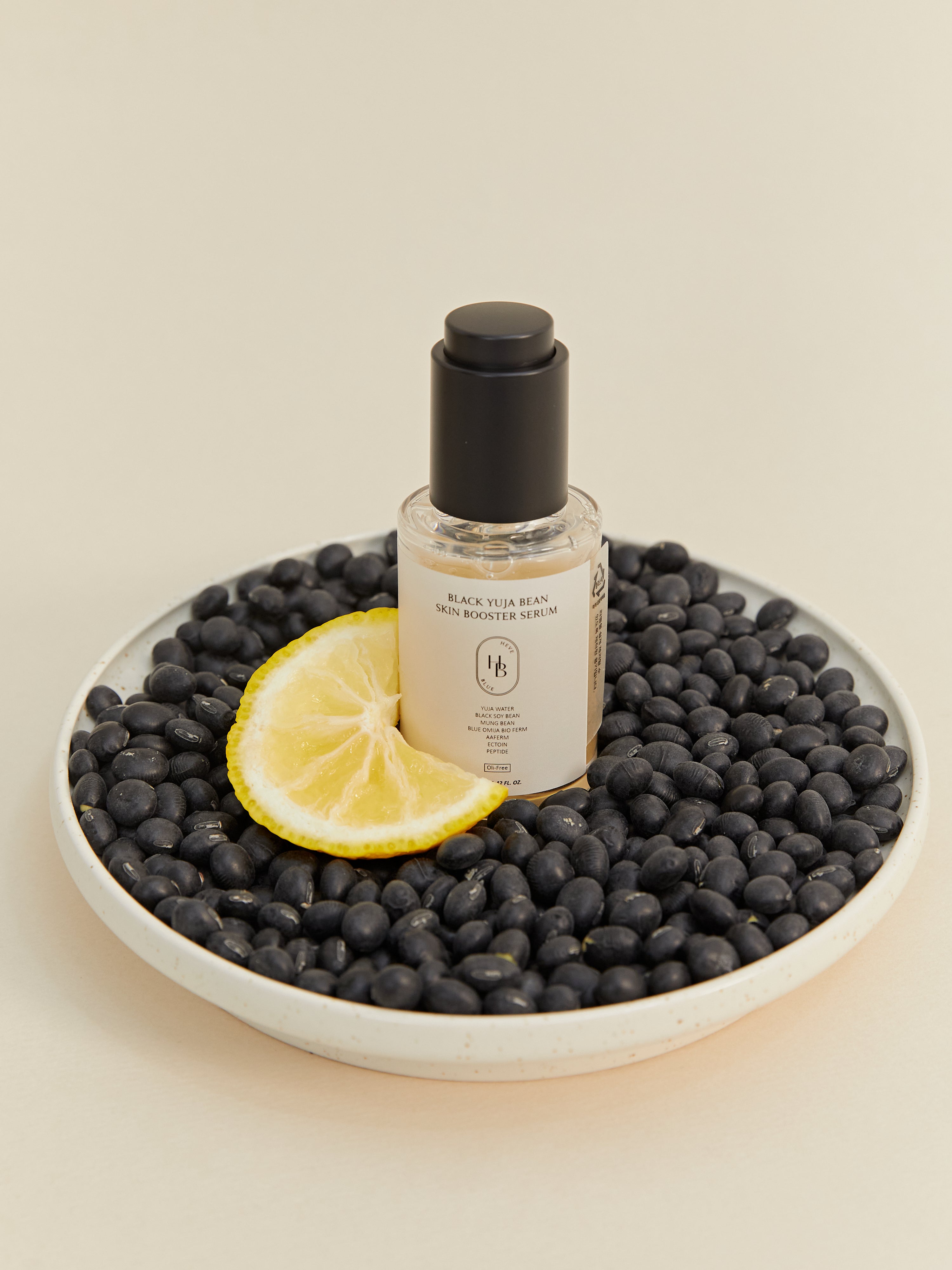 HEVEBLUE Black Yuja Bean Skin Booster Serum