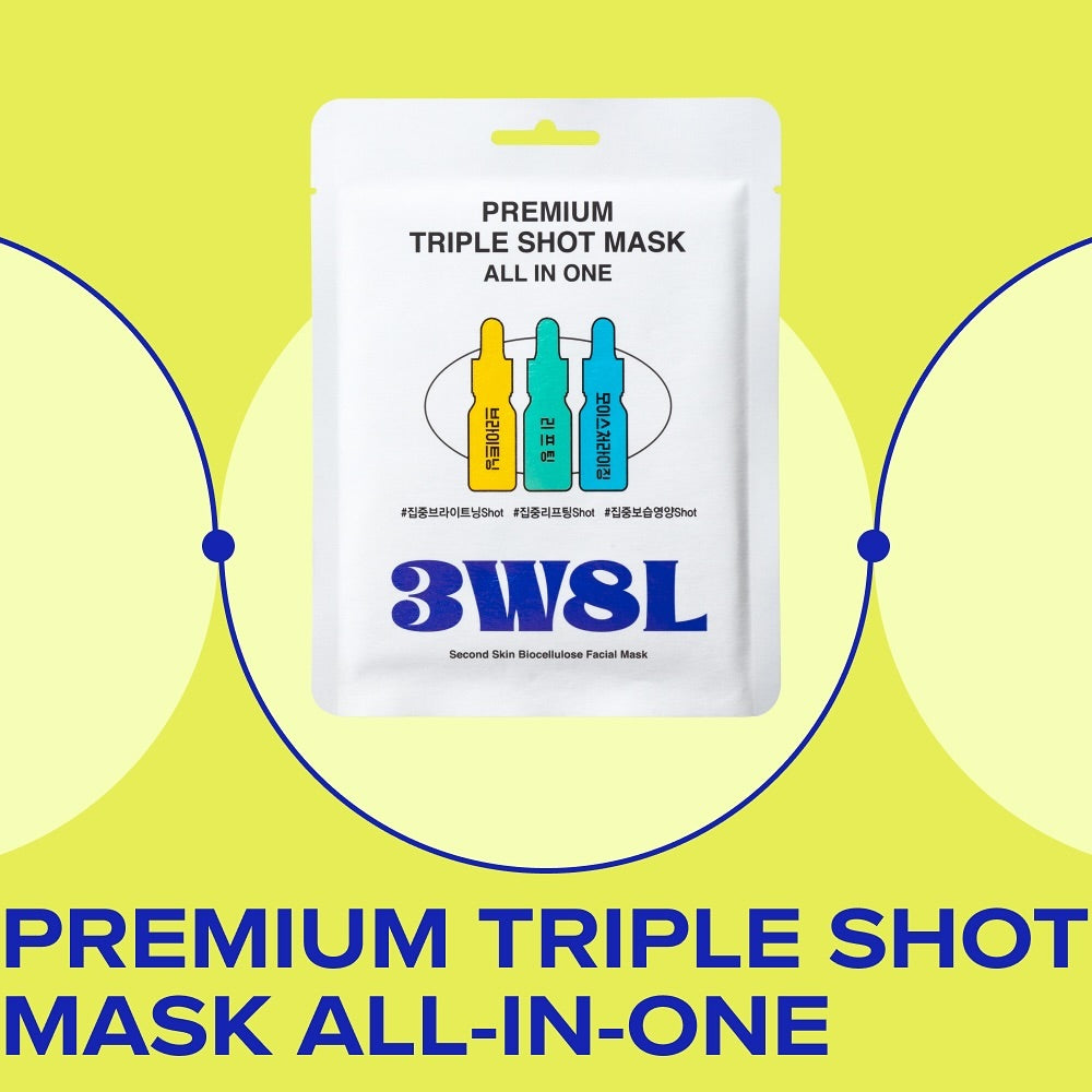 Premium Triple Shot Mask All-in-one