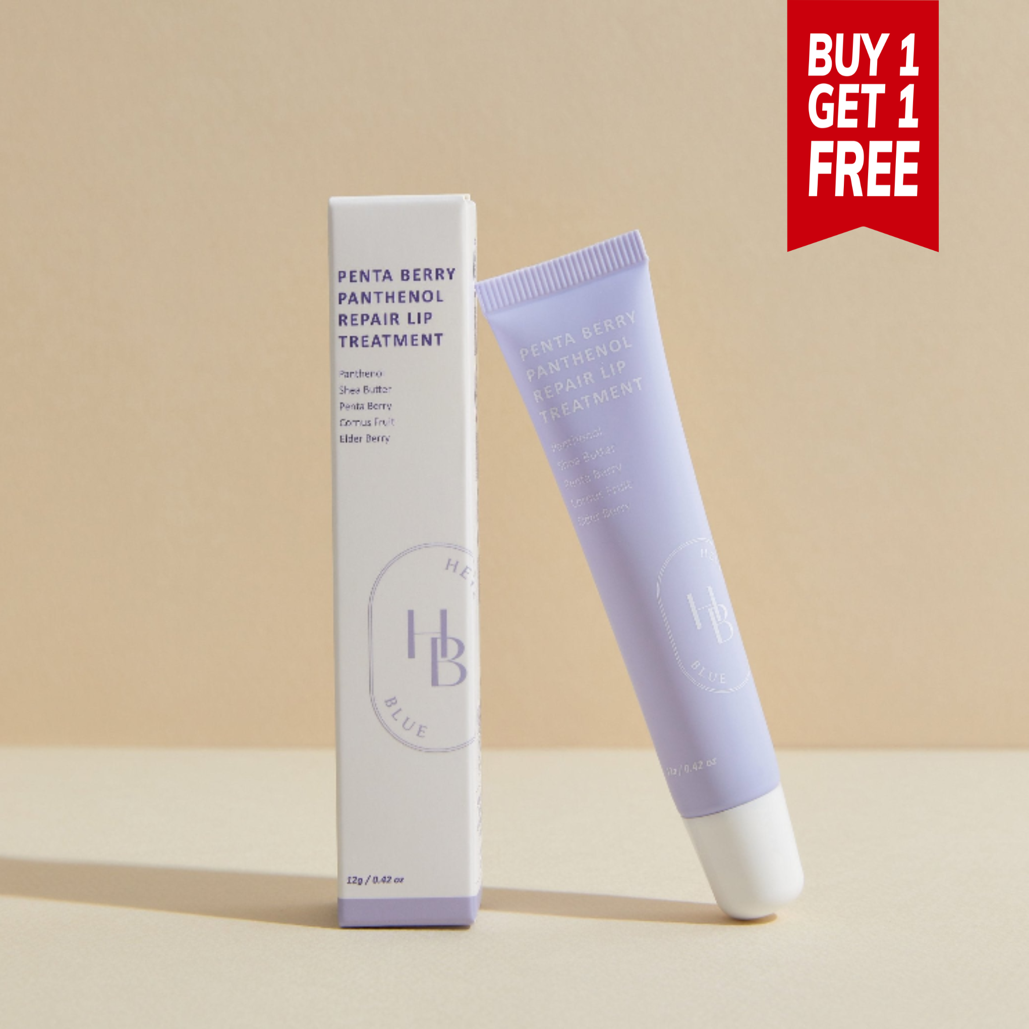 HEVEBLUE Pentaberry Panthenol Repair Lip Treatment