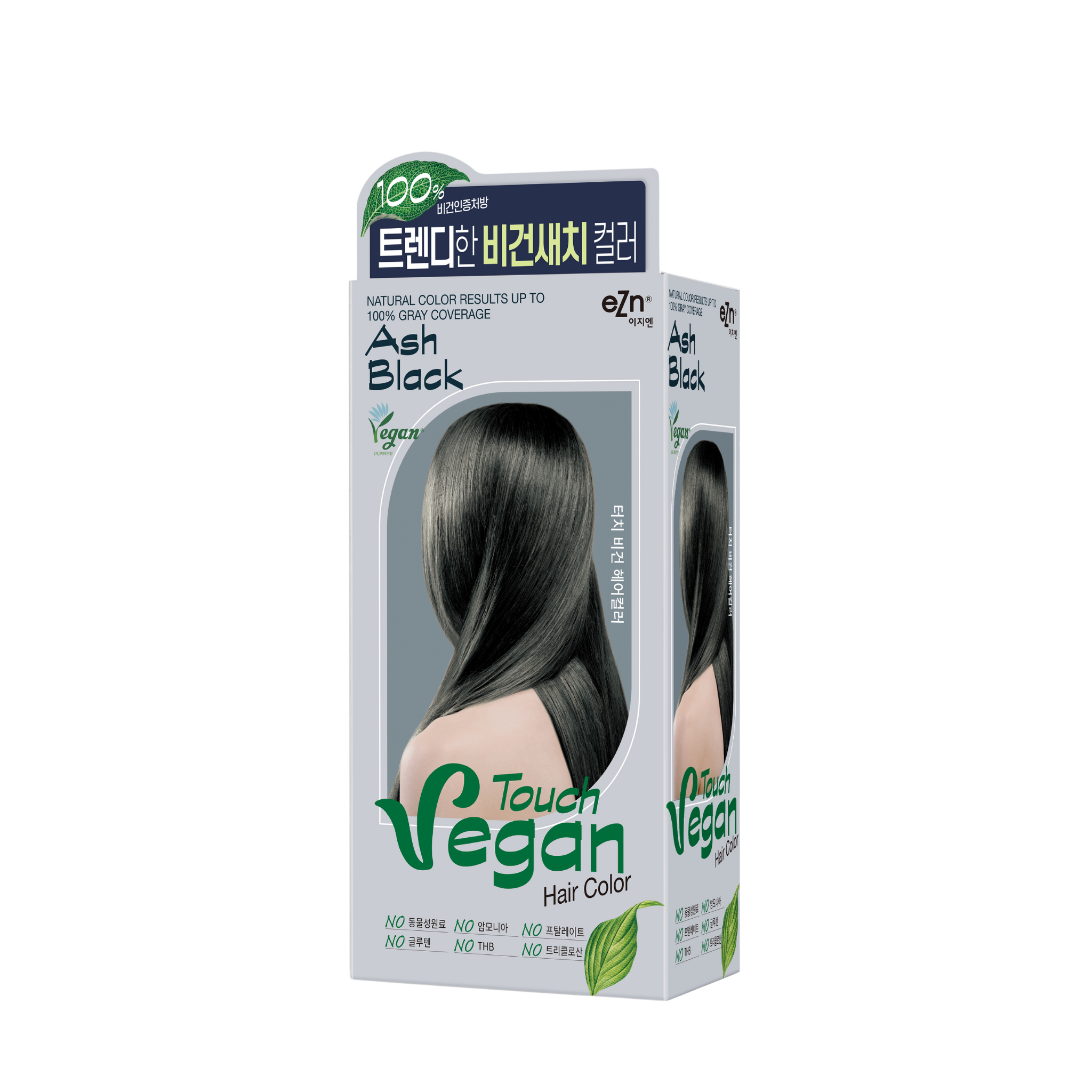 Ezn Touch Vegan Hair Color Ash Black