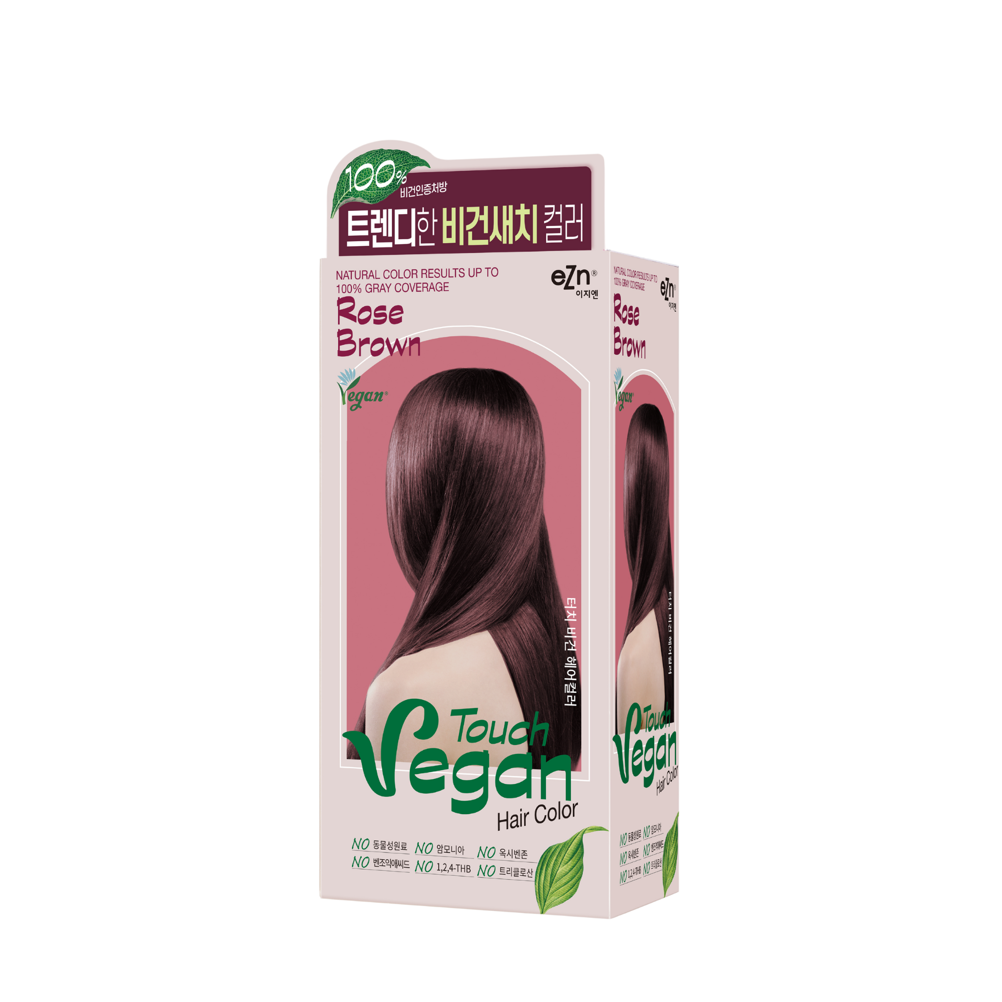 Ezn Touch Vegan Hair Color Rose Brown