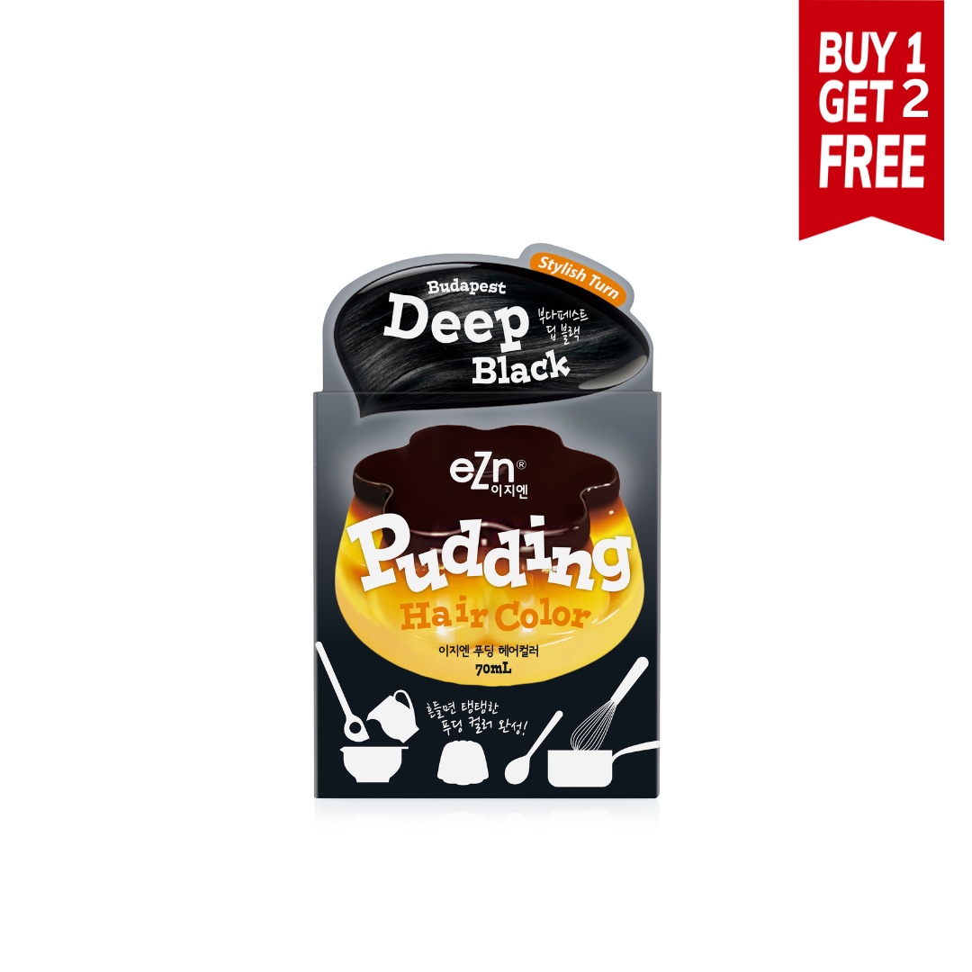 Ezn Pudding Hair Color Budapest Deep Black