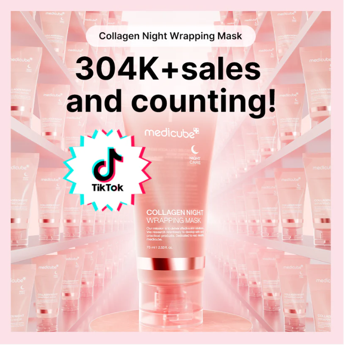 MEDICUBE COLLAGEN NIGHT WRAPPING MASK 75ml
