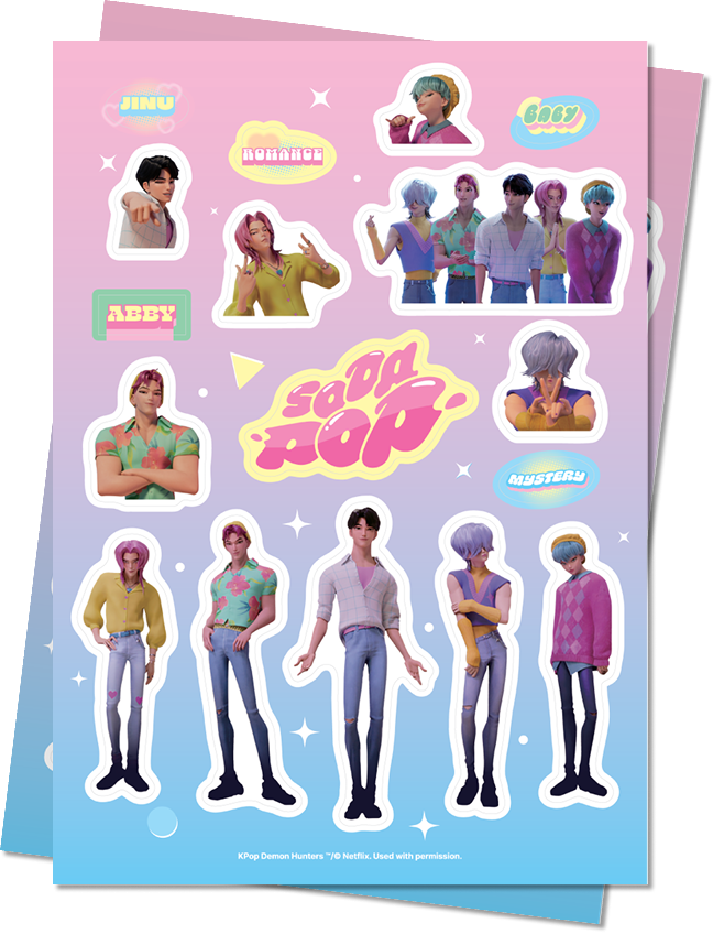 Deco Sticker_Soda Pop