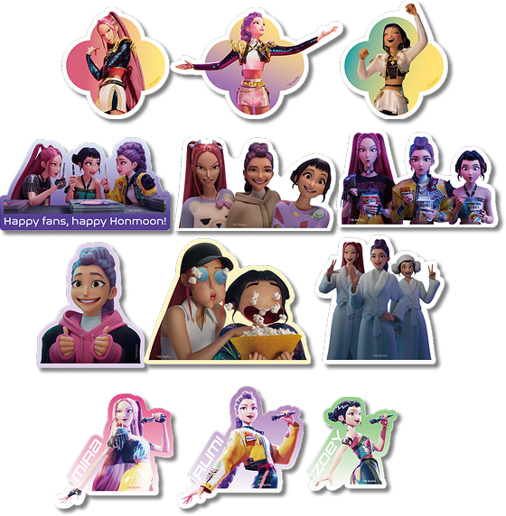 Sticker Pack HUNTR/X