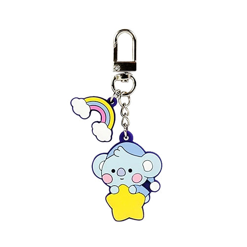 BT21 Silicone Keyring- Koya