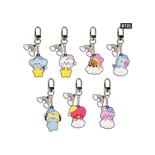 BT21 Silicone Keyring- Koya