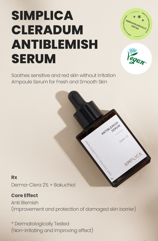 Simplica Cleradum Anti-Blemish Serum